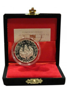 2000 Lire 2.000 argento Giovanni Paolo II Anno Santo Fondo Specchio