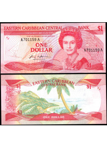 Antigua 1 Dollar 1985 Fior di Stampa