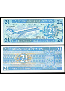 ANTILLE OLANDESI  2 1/2 Gulden 1970 Fior di Stampa