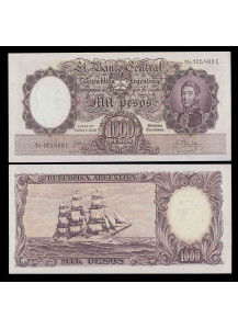 ARGENTINA 1000 Pesos 1966 Fior di Stampa