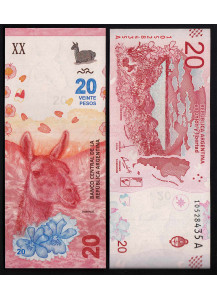 ARGENTINA 20 Pesos 2017 Fior di Stampa
