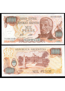 ARGENTINA 1000 Pesos 1976 Fior di Stampa