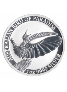 AUSTRALIA 1 Dollar 2018 Bird of Paradise Riflebird Unc
