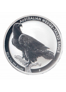 AUSTRALIA 1 Dollar 2016 Aquila dalla coda a cuneo Fdc