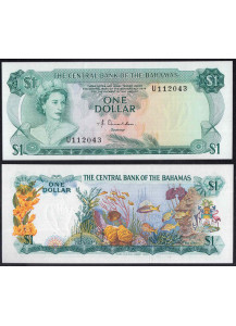 BAHAMAS 1 Dollar 1974 Fior di Stampa