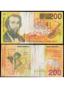 BELGIO 200 Francs 1995 Circolata