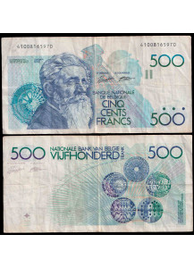 BELGIO 500 Francs 1982 BB