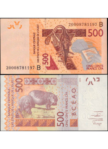 BENIN (W.A.S.) 1000 Francs 2012 Fior di Stampa
