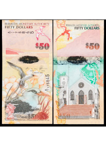 BERMUDA 50 Dollars 2009-13 Fior di Stampa