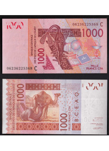 BURKINA FASO ( W. A. S. ) 1000 Francs Fior di Stampa