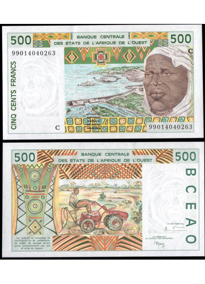 BURKINA FASO ( W. A. S. ) 500 Francs 1991-96 Fior di Stampa