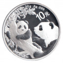 2021 - CINA 10 Yuan Argento (30gr) PANDA Fior di Conio