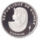 GUINEA 500 Francs 1970 Argento Proof Cleopatra KM 24