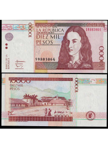 COLOMBIA 10.000 Pesos 2013 P 453s Fds