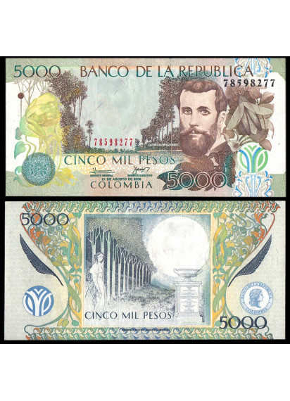 COLOMBIA 5000 Pesos 2009 BB+