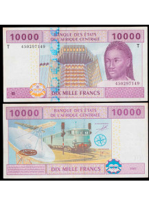 CONGO (C. A. S.) 10.000 Francs 2002 Quasi Fds