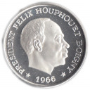 COSTA D'AVORIO 10 Francs 1966 President Houphouet Proof
