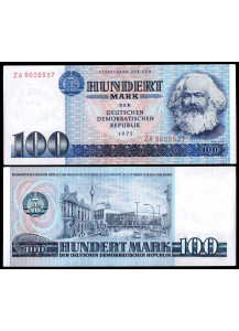 GERMANIA DDR Repubblica Democratica 100 Mark "Karl Marx" Q/Fds