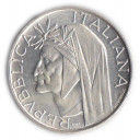 1965 - Lire 500 Dante Alighieri Moneta di Zecca Italia Fdc Prezzo Regalo