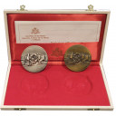 Medaglia San Marino Celbrazione Emancipazione della Donna 1973 Ag e Br 