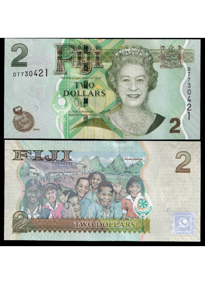 FIJI 2 Dollars 2011 Fior di Stampa