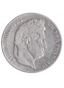 FRANCIA 5 Franchi 1839 Luigi Filippo I re di Francia BB