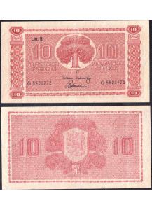 FINLANDIA 10 Markkaa 1939 BB