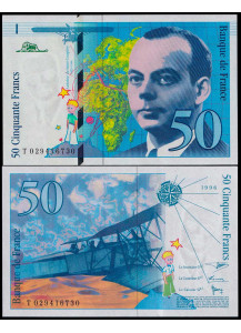 FRANCIA 50 Francs Saint-Exupéry 1996 Fior di Stampa
