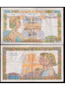 FRANCIA 500 Francs 23-08-1941 BB+