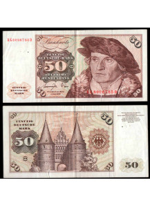 GERMANIA FEDERALE 50 Deutsche Mark 1977 MB