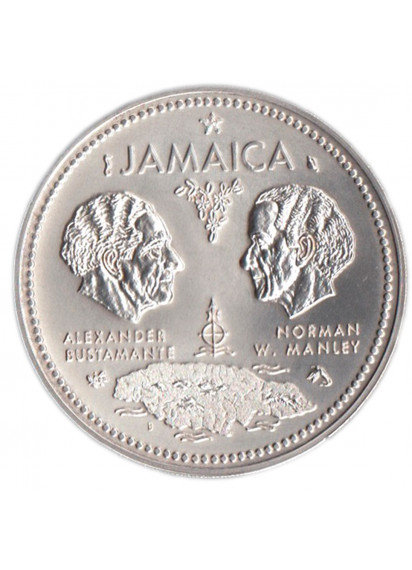 1972 - 10 dollari Giamaica 10° Anniversario Indipendenza
