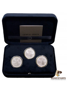 2023 - Silver Triptych 5 Euro Giorgio Armani Italian Excellencies