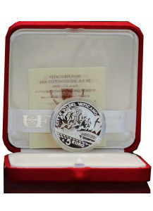 2008 - 5 Euro Argento Fondo Specchio Giornata Mondiale della Gioventù Benedetto XVI