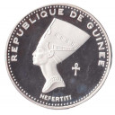 GUINEA 500 Francs 1970 Argento Proof Nefertiti KM 25
