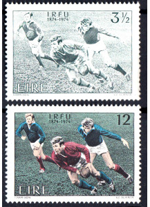 Irlandesi Centenario dell'Unione Irlandese di Rugby 1974 nuovi