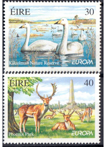 IRLANDA francobolli Riserve e parchi Naturali 1999 nuovi