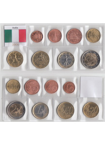 2005 - Italia Serie 8 Monete Euro Q/Fdc