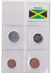 Jamaica Anni Misti Serie di 4 Monete BB+