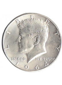 1964 STATI UNITI Argento mezzo dollaro Kennedy FDC