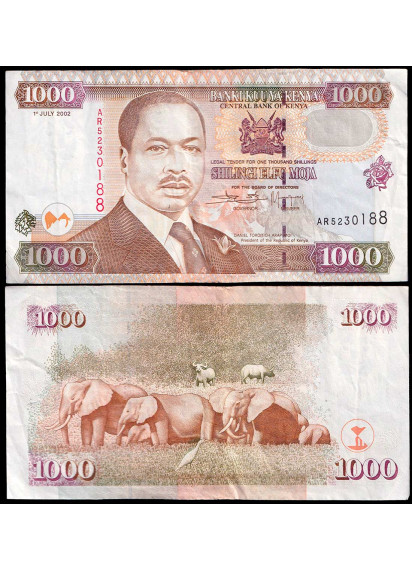 KENYA 1000 Shillings BB 2002