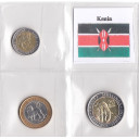 KENYA serie composta da 3 monete Q/Fdc 2018