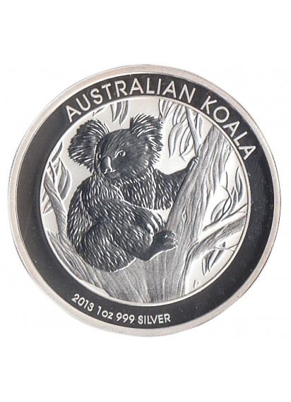 2013 AUSTRALIA Argento 1 Oncia Koala Fdc