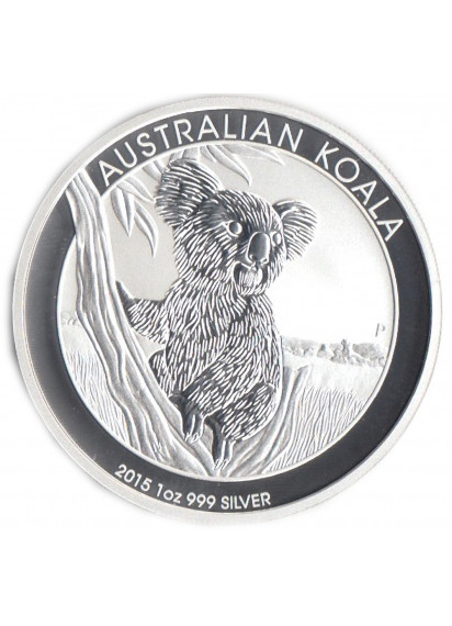 2015 AUSTRALIA argento 1 Oncia Koala 