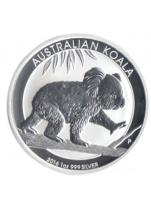 2016 AUSTRALIA Argento 1 Oncia  Koala