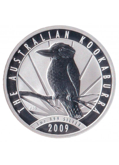 2009 AUSTRALIA Kookaburra Argento Oncia BU