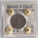 1943 - Regno Italia Vittorio Emanuele 5 cent. Impero Rara Fdc