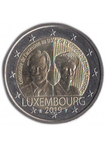 2019 - Lussemburgo 2 Euro Granduchessa Carlotta Fdc