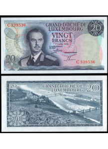 LUSSEMBURGO 20 Francs 1966 Stupenda Conservazione