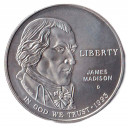 1993 - 1 Dollaro d'argento Stati Uniti James Madison Fdc