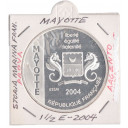 2004 - Mayotte Essai 1,50 Storia Marina Francese Ag Proof